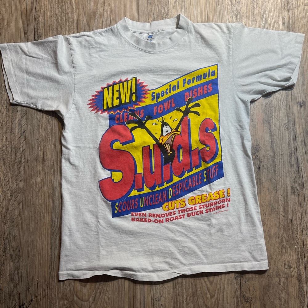 Warner Bros. Looney Tunes Daffy Duck S.U.D.S. Vintage Tee 1992